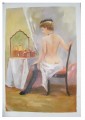 Sexy naked girls impressionism figurative painting-60*90cm unframed Canvas Oil painting#061579