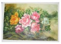 Beautiful flowers figurative painting-60*90cm unframed Canvas Oil painting#061645