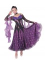 Tailored Ladies Ballroom Modern Waltz Tango Dance Dress-Over all dress#DG11817