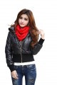 Women's Winter thick cotton jacket coats-Fake 2-piece short jackets coat-2color#9609