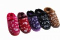 Side seam Suede print Cotton slippers-winter Plush Home snow boots for men&women#LT6209