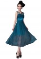 Europe fashion lady overall dress-Transparent gauze lace V-neck&Sleeveless dress