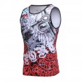 Men’s Monster Comic cycling Vest jersey shirts Sports T-shirts#018
