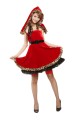 Funny Christmas costumes costume-Princess Christmas hats+vest dress