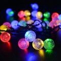 20LED Bubble ball Solar LED holiday decorative lights#HHQPQ-02