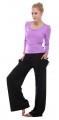 Korean fashion Winter women's Yoga shirts+Yoga Pants(Drawstring Pocket)-Separately sale