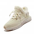 Women Plus velvet thickened casual sneakers Breathable Mesh Shoes#LV-FZ-6628