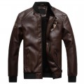 Autumn Men's leather jackets Coat-Men's Korean leather jacket