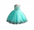 Girl's Princess Dress Embroidery Gauze bubble skirt for wedding party#561