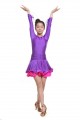 Regulation Ballroom Cha Cha Latin Ramba Samba Dance Dress for girls&lady 3Colors#GD1352