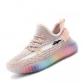 Women sneakers Knitting Running Shoes Rainbow bottom Coconut shoes summer#LV-F03-3