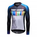  Men's Pattern print long Sleeve Cycling Jersey Biking Shirt with pockets#315