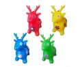 Children's racing toys Bouncer Inflatable Jumping deer Free Hand Pump