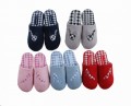 Autumn and winter Men&women's Warm home cotton slippers-Embroidered pipe snow boots#LT5201