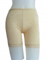 Bamboo fiber young lady Jacquard boxer underwear-Anti emptied boxer shorts-Safety pants