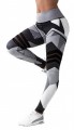 Stretch fitness pants Women's Digital Geometric Print Yoga Leggings#3037