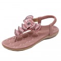  Women's flip-flops sandal shoes of Flowers Bohemia styles#116-2