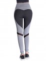 Women Yoga tight fitness pants Mesh splicing absorb moisture Sports leggings#7912
