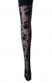 The thin styles roses tattoo stockings tights-ladies Lace bottoming socks