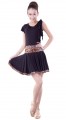 NEW Latin salsa cha cha tango Ballroom Dance Dress Top&Skirt#LG001