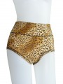 bamboo fibers Leopard high waist& hip adbomen Young laies underwear