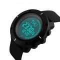 Waterproof Outdoor sports Compass Multi-function Men's Digital Wrist watch#1216