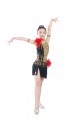 Child Girls/Ladies Latin dance dress-Sable Over all dress in 3sets-Sable