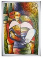 Masterpieces reproduction Decorative painting of Art Hugs 50*60 cm unframed Canvas Oil painting#061746