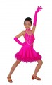 Girls/Lady Latin salsa cha cha tango Ballroom Dance Dress-Over allin 4sets-Feather styles