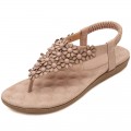 Women's flip-flops sandal shoes of Flowers Bohemia styles#T532-1