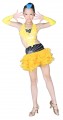 Child Girls/Ladies Latin dance dress-Over all dress in 2sets-Yellow
