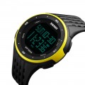 Outdoor sports Waterproof Large dial Student Men's electronic Wrist watch#1219