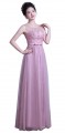Chiffon Long wedding Evening Gown-Custom Sleeveless Bridesmaids Evening Dress#ED9856