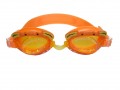 Children swimming goggles-Crab Cartoon goggles-Waterproof-Anti-fog-UV-Silicone goggles