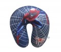 Spider-Man Cartoon soft Foam Nanoparticles U-shaped Neck Pillow Car Airplane Rest Cushion Protect