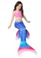Girls Princess Swimsuit fish scale Mermaid Tails for Swimming Bikini Bathing#JP36
