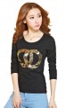 Spring Korea Sequins embroidery Women Sweater-Long sleeve T-shirt#YEZ-6081