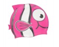  Cartoon swimming cap-Lovely fish Silicone swimming cap-Children's swimming cap