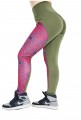 women sports fitness leggings high waist Spider printed yoga pants#83102