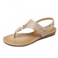 Women's flip-flops sandal shoes of Metal buckle Euroe styles#A929-13 