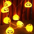 Solar Water-proof Halloween decorative Pumpkin LED lamp string 2.5M 10LED