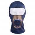 Elastic Breathable 3D animals print headgear Face Mask Protection for Outdoor Sports#BB1059