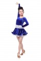 Regulation Ballroom Cha Cha Latin Ramba Samba Dance Dress for girls&lady 3Colors#GD1350