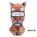 3D animal silk headgear Face Mask Sunscreen Protection for Outdoor Sports cycling#BB-G1061