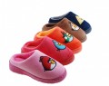 Unisex Cartoon Embroidery child cotton slippers-Children's homes warm shoes#LT6217