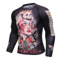 Men’s Comic and Animation cycling long sleeves jersey shirt Sports T-shirts#041