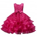 Girl's bubble Princess Dress Fancy performance Costume for wedding dance party#582
