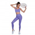 Women Yoga Workout Sets Seamless Slim Fit running sports fitness bra Leggings pants summer#T2-X