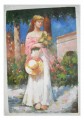 Beautiful girls impressionism figurative painting-60*90cm unframed Canvas Oil painting#061588
