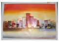 Abstract Arts Knife Oil Painting 60*90 cm unframed Canvas Oil painting#061762
